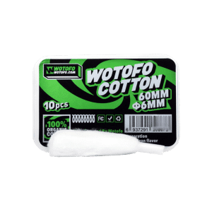 Wotofo 6mm Organic Cotton 10pcs