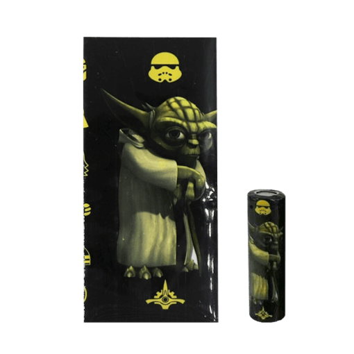 Star Wars Yoda Master Plastic Wrap for 18650