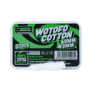 Wotofo 3mm Organic Cotton 30pcs