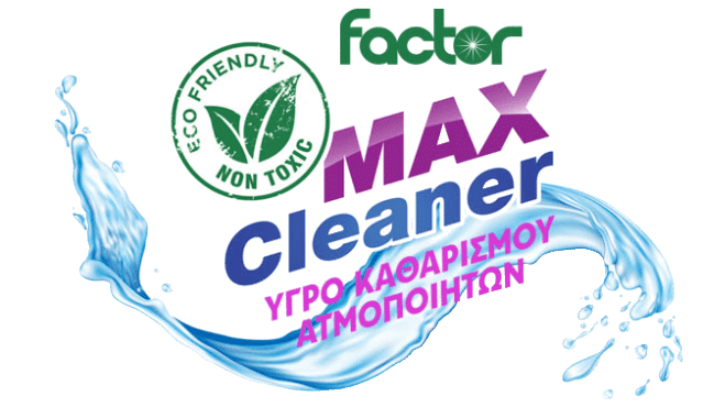 Factor Max 100ml Atomizer Cleaner Logo