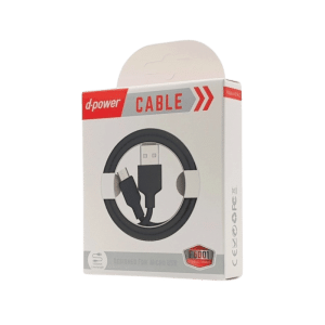 D-POWER Micro USB Cable (1m) Black