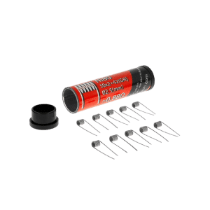 Micro Fused Clapton MTL ~0.88Ω Ni80 2.5mm (10pcs) by Fumytech