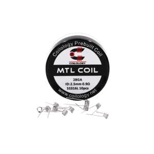 MTL SS316L ~0.9ohm 2.5mm 10pcs