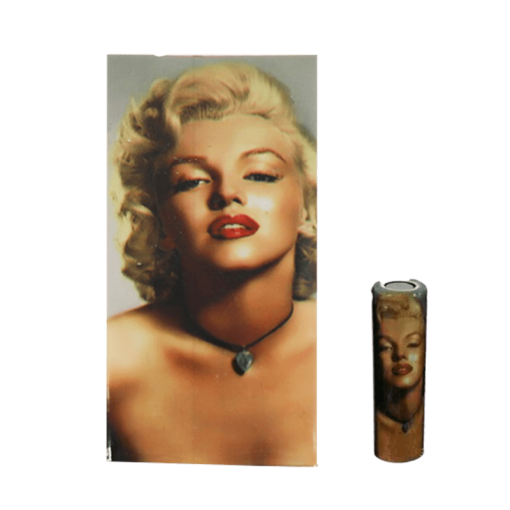 Marilyn Monroe Plastic Wrap for 18650