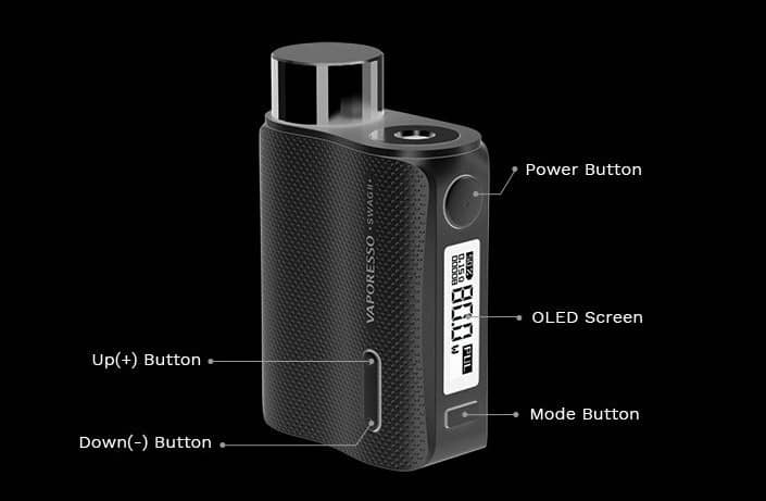 Vaporesso Swag 2 80W Mod Flame Red_