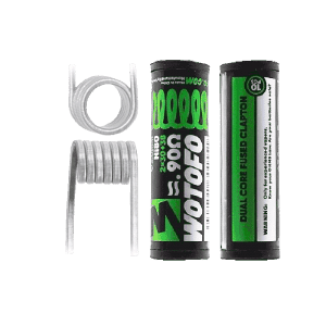 Dual Core Fused Clapton ~0.9ohm N80 3mm - 10pcs