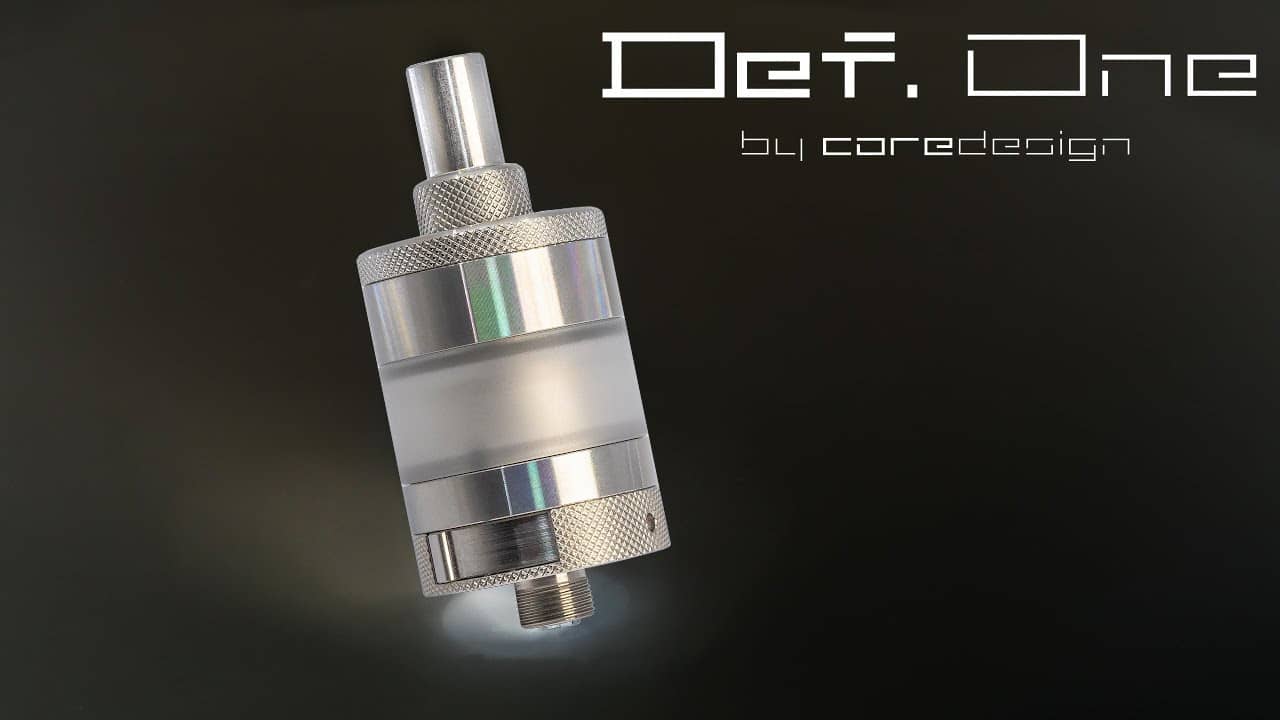 Def One MTL RTA 22mm by CoreDesign Banner