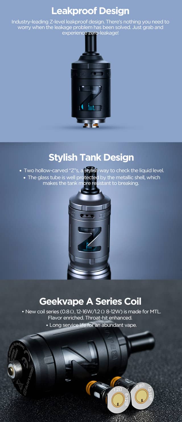 Geekvape Z MTL Tank 22.4mm Banner
