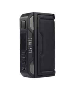 Lost Vape Thelema Quest 200W Mod Black Calf Leather