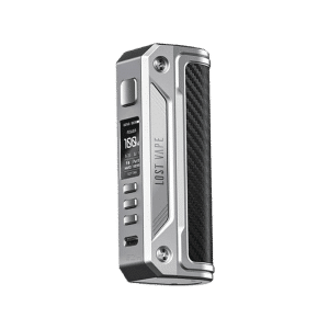 Lost Vape Thelema Solo 100W Mod Silver Carbon Fiber