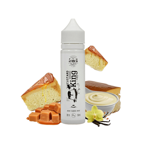 The French Bakery Custard King 50ml for 60ml