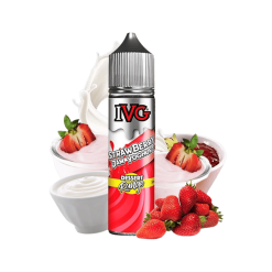 IVG Strawberry Jam Yoghurt 50ml for 60ml