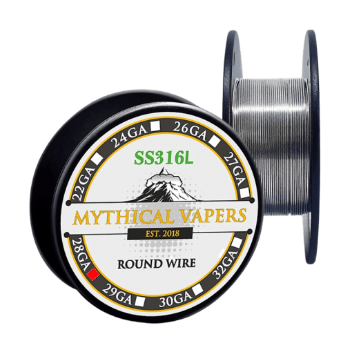 Mythical Vapers Wire SS316L 28AWG(0.33MM) 10m