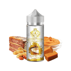 Peanut Butter & Caramel Cake 100ml for 120ml by Queen Of The Drips