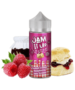 Clotted Cream Raspberry Jam Scones by Jam It Up 100ml for 120ml