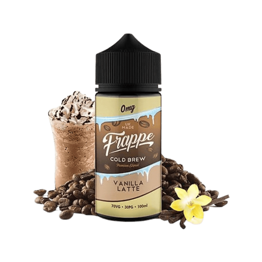 Cold Brew Vanilla Latte Frappe 100ml for 120ml