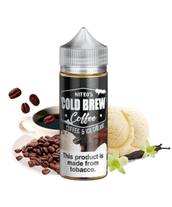 Nitro's Cold Brew Coffee & Ice Cream 100ml for 120ml