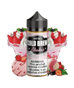 Nitro's Cold Brew Strawberry and Cream 100ml for 120ml
