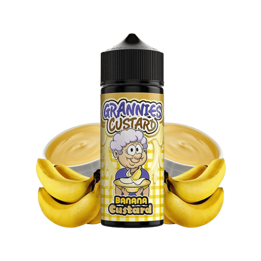 Banana Custard 100ml for 120ml by Grannies Custard