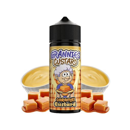 Caramel Custard 100ml for 120ml by Grannies Custard