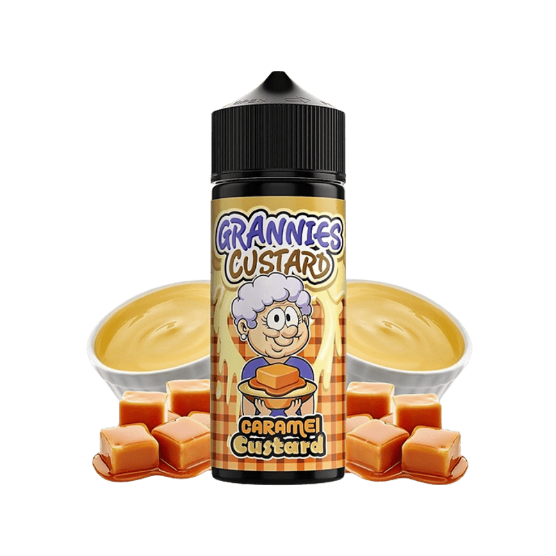 Caramel Custard 100ml for 120ml by Grannies Custard