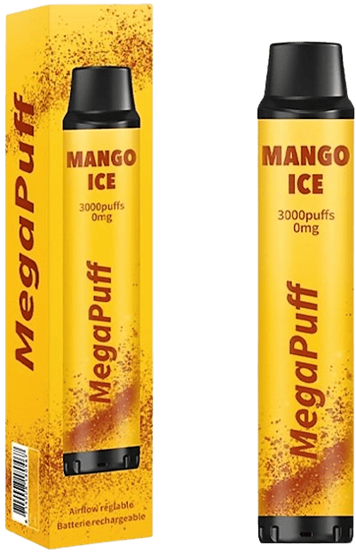 Mango Ice 650mAh 8ml 0mg 3000 Puff Banner