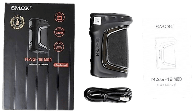 Smok Mag 18 Mod Leather Edition Packege