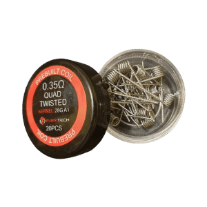 Fumytech Quad Twisted Kanthal A1 Coils Ø3.0mm ~0.35Ω 20pcs