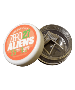 High End Alien Clapton Ø3.5mm Single ~0.54Ω Dual ~0.27Ω Ni80 2pcs Coils by Scott