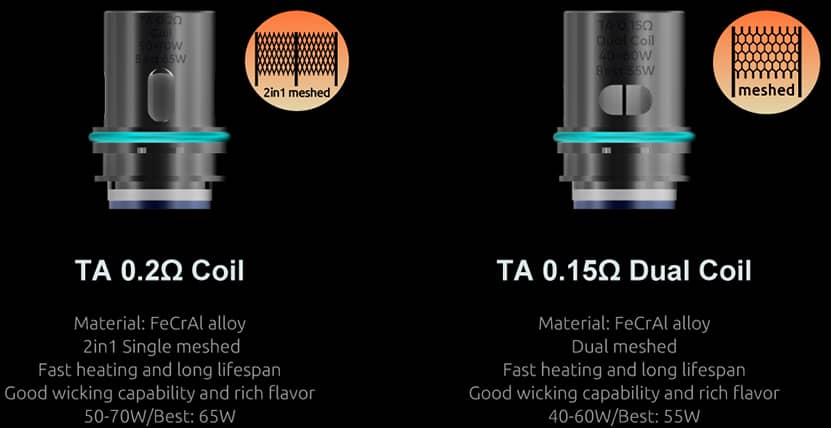 Smoktech - T-Air Subtank 5ml Coils