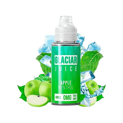 Apple Menthol 100ml for 120ml by Glacier Juice