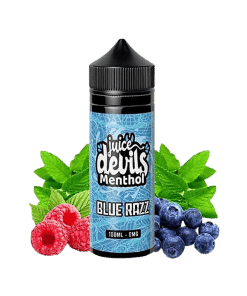 Blue Razz Menthol 100ml for 120ml by Juice Devils