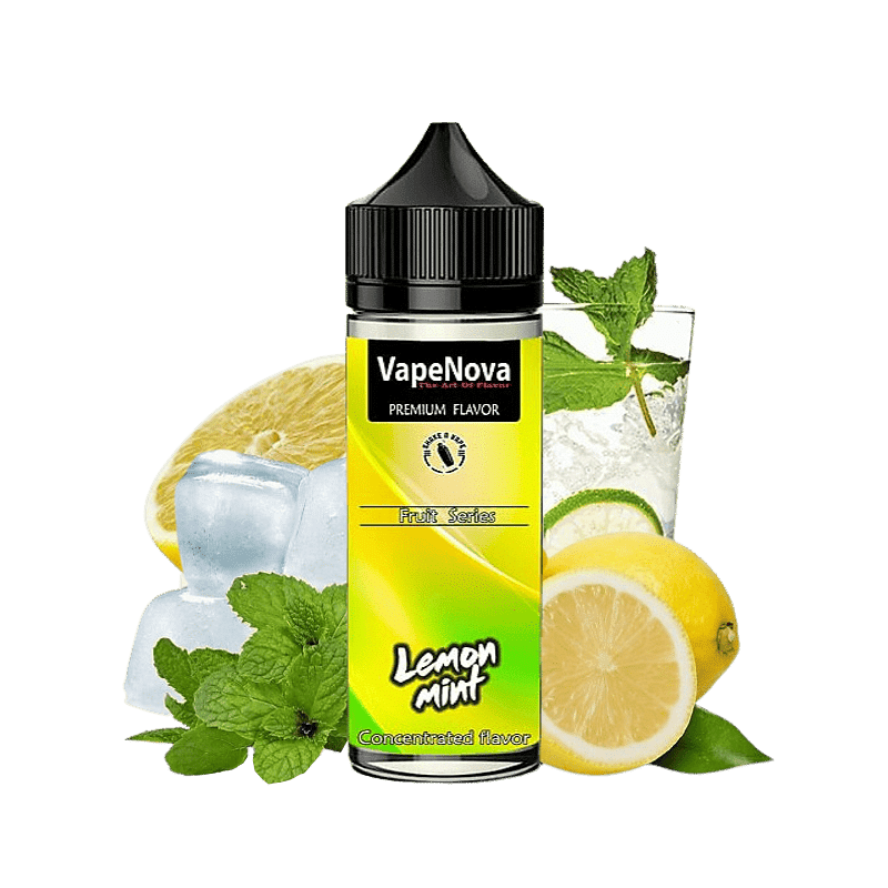 Lemon Mint 25ml For 120ml VaperBG