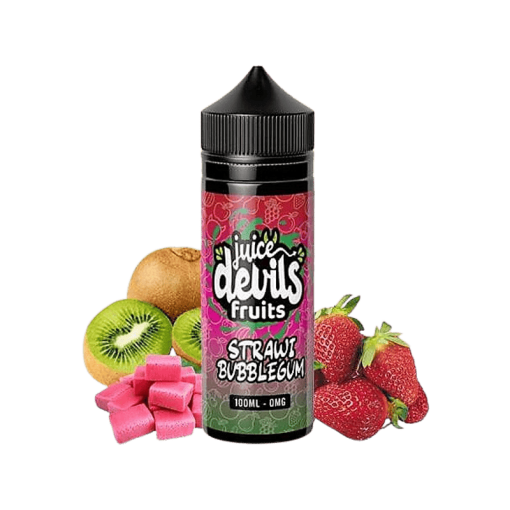Strawi Bubblegum Fruits 100ml for 120ml by Juice Devils