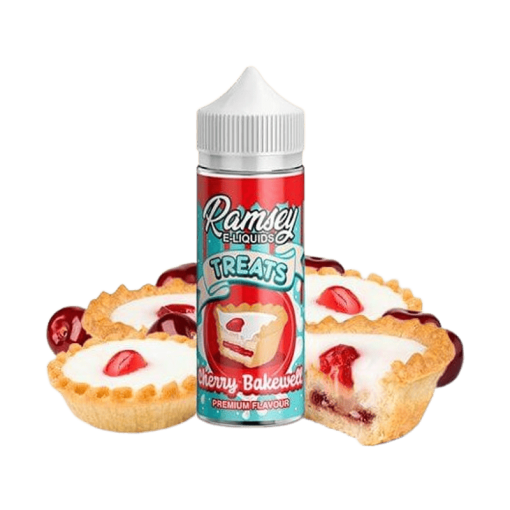 Treats Cherry Bakewell 100ml for 120ml by Ramsey E-Liquids