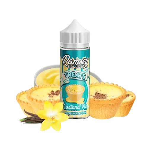 Treats Custard Pie 100ml for 120ml by Ramsey E-Liquids