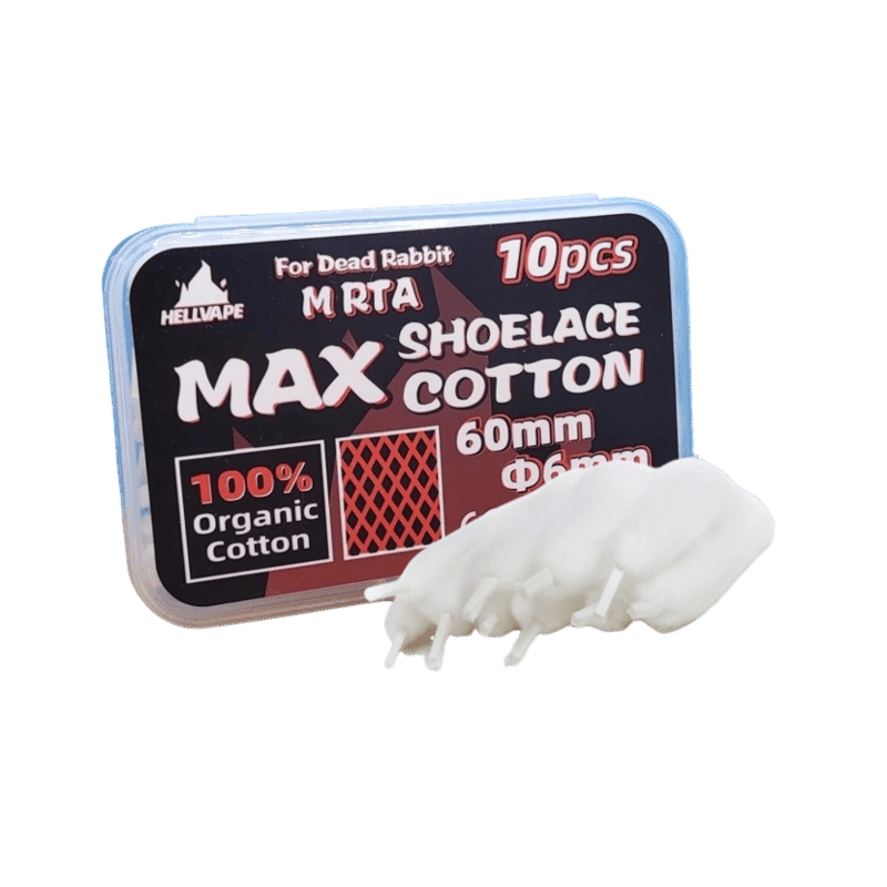 Hellvape Max Shoelace Cotton 6mm 10pcs