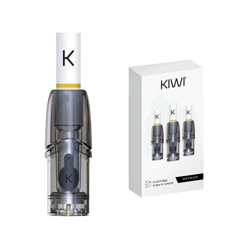 Kiwi Cartridge1.8ml 1.2ohm Soft Black