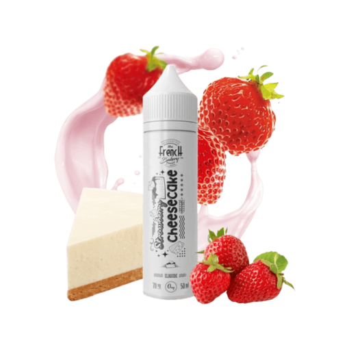 The French Bakery Strawberry Cheesecake 50ml for 60ml