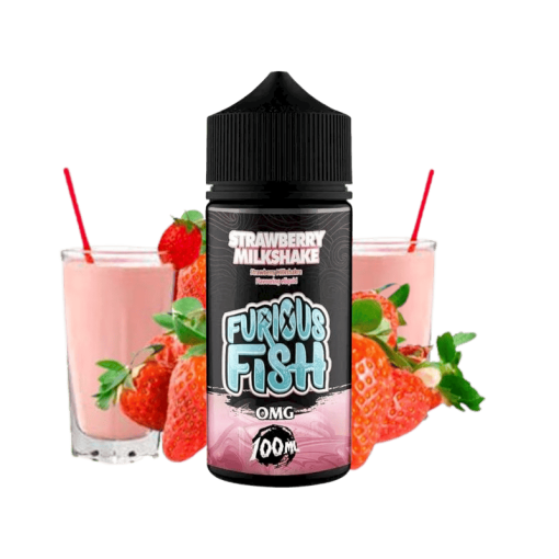 Strawberry Milkshake 100ml for 120ml by Furious Fish