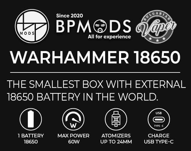 BP Mods Warhammer 18650 Banner3
