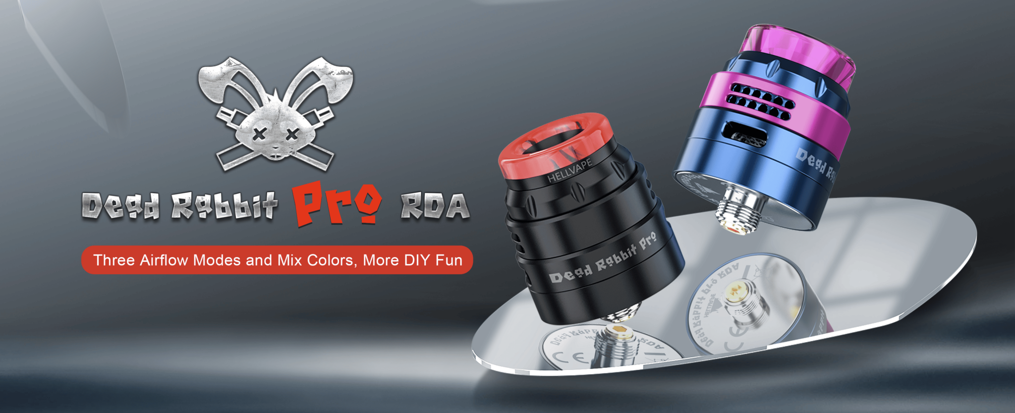 Hellvape Dead Rabbit Pro RDA 24mm Banner