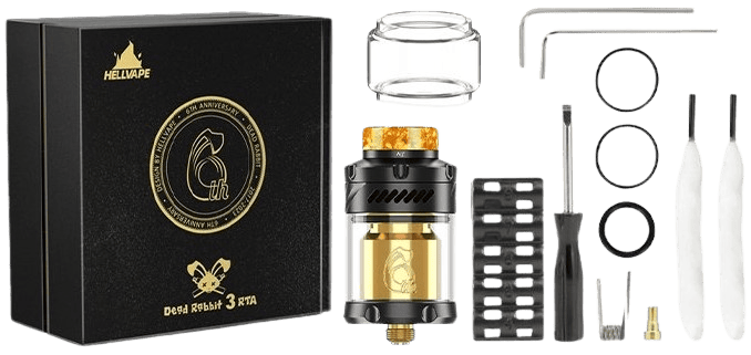 Hellvape Dead Rabbit v3 RTA 5ml 6th Anniversary Special edition Banner