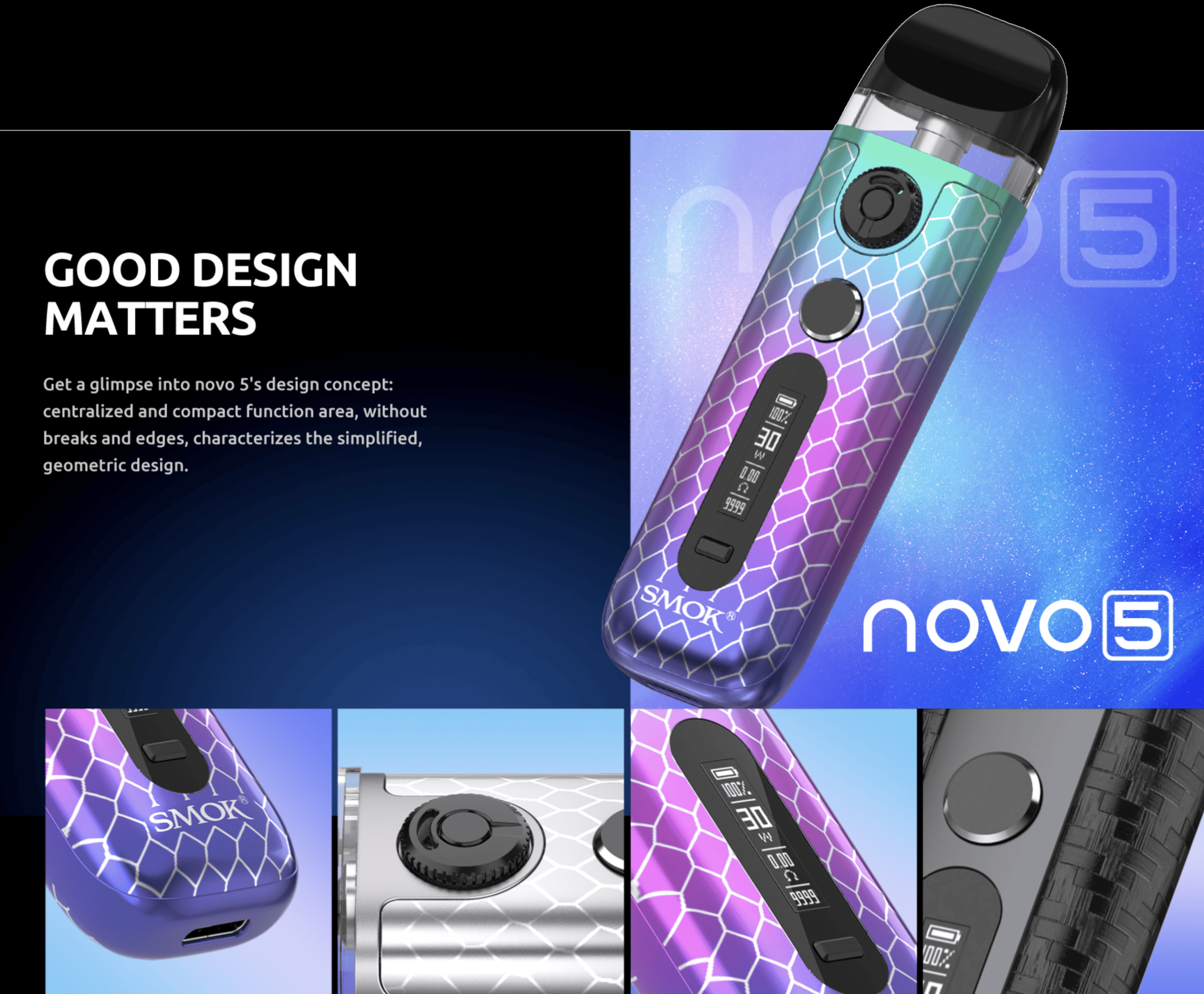 Smok Novo 5 Pod Kit Banner4