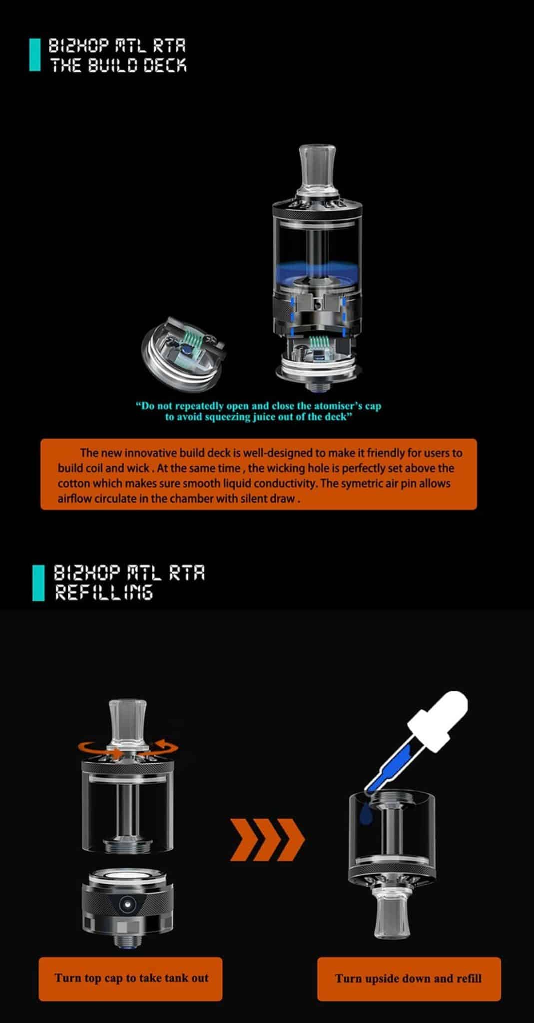 Ambition Mods Bi2hop MTL RTA 22mm 4ml Banner3