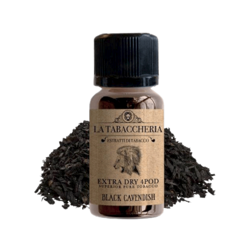 La Tabaccheria Superior Pure Tobacco Extra Dry 4POD Black Cavendish 20ml