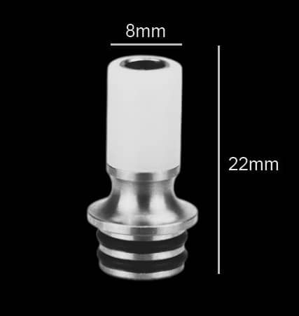 Ivant Style 510 MTL Drip Tip White Banner1