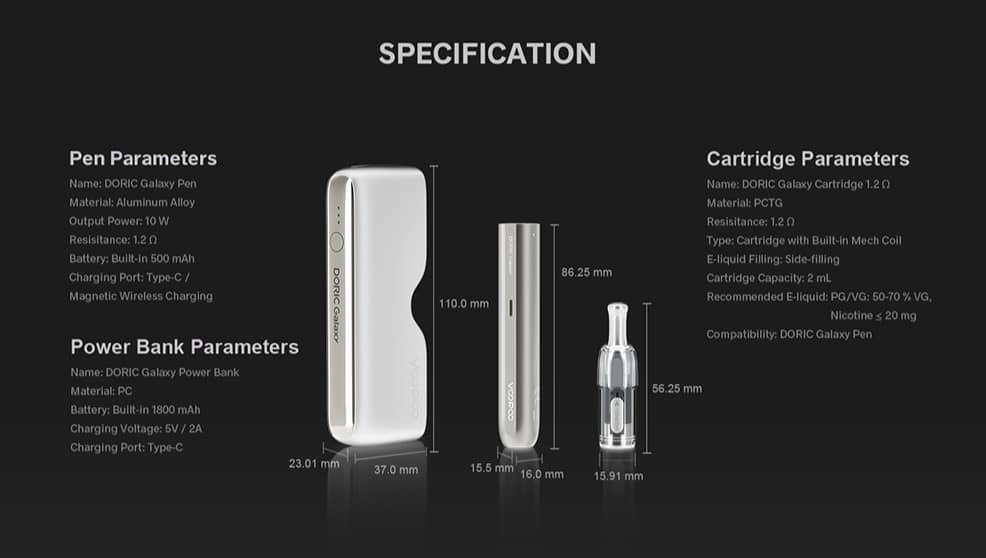 VooPoo Doric Galaxy Kit 2m Banner8