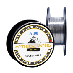 Mythical Vapers Wire Ni80 27GA (0.36 mm) 10m