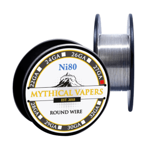 Mythical Vapers Wire Ni80 27GA (0.36 mm) 10m